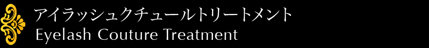 アイラッシュクチュールトリートメント